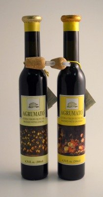 Agrumato Citrus Oil, Lemon, 200 ml/6.8 fl oz and 
Agrumato Citrus Oil, Orange, 200 ml/6.8 fl oz