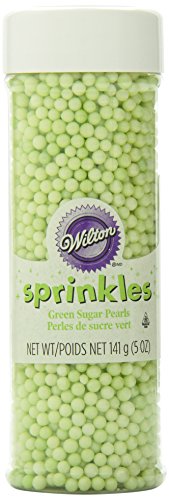 Wilton Sugar Pearls - Green (5 oz)