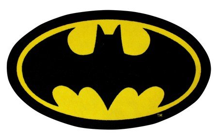 Batman Batcave Shaped Rug - 98 cms x 57 cms