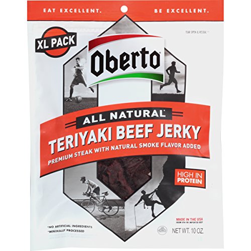 Oberto Teriyaki 10oz Natural Style Beef Jerky