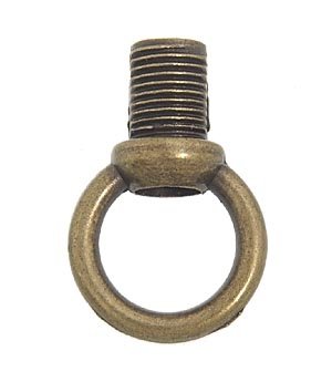 1 5/16" Height Zinc Loop w/Antique Brass Finish