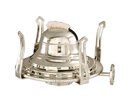 #1 Queen Anne Burner w/Nickel Plated Finish