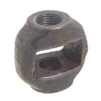 1 1/8" Iron Hickey, 1/8F x 1/8F