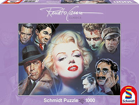 Schmidt Spiele - Puzzle: 1000 Marilyn Monroe And Friends