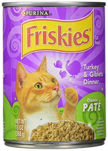 Friskies Classic Pate Turkey 13 oz