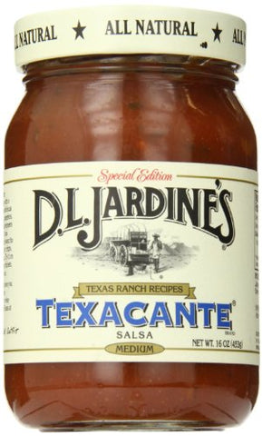 D.L. Jardine's Texacante Salsa, Medium 16 oz