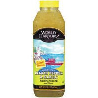 World Harbor Maine's Own Lemon Pepper & Garlic Sauce 16.0 OZ