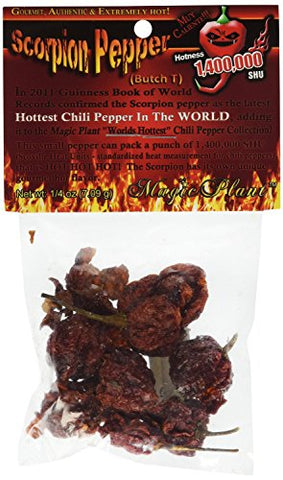 Dried Scorpion Peppers .25 oz