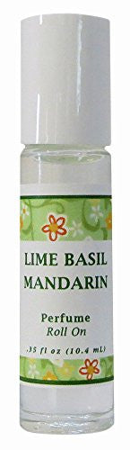 Lime Basil Mandarin Perfume Roll On 0.35