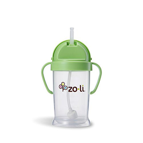 ZoLi BOT XL Straw Sippy Cup 9 oz. (Green)