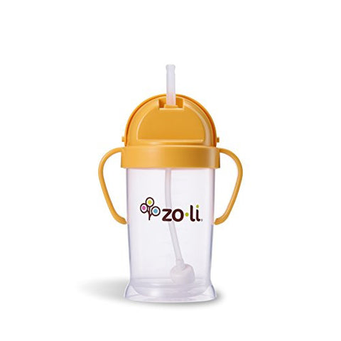 ZoLi BOT XL Straw Sippy Cup 9 oz. (Orange)