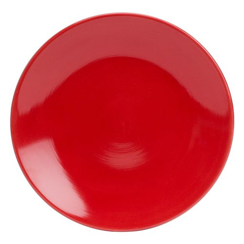 Dinner Plate, Red 11”