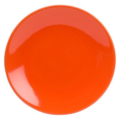 Dinner Plate, Orange 11”