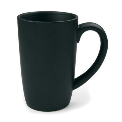 Tall Mug Matte, Black 18 Oz