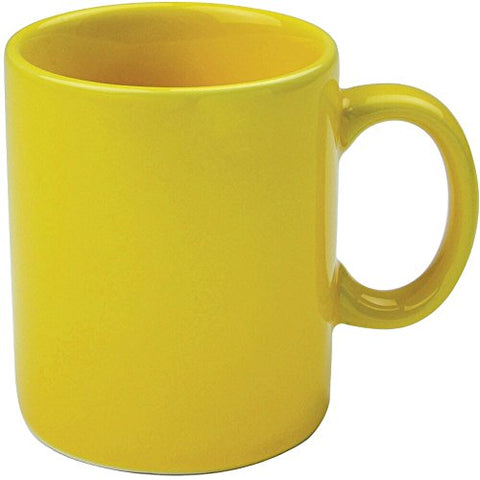 Teaz Cafe Classic Mug - Yellow, 11 oz