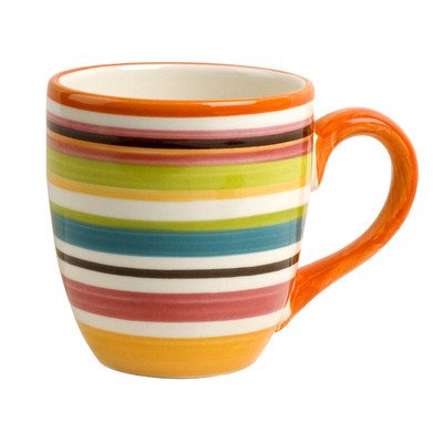 Mug, Multi Stripe 14 oz
