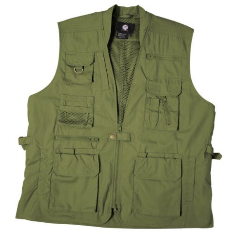 Olive Drab Plainclothes Concealed Carry Vest - Large