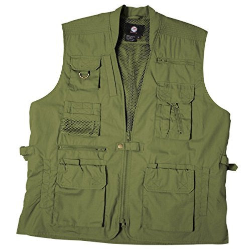 Olive Drab Plainclothes Concealed Carry Vest - Extra Large