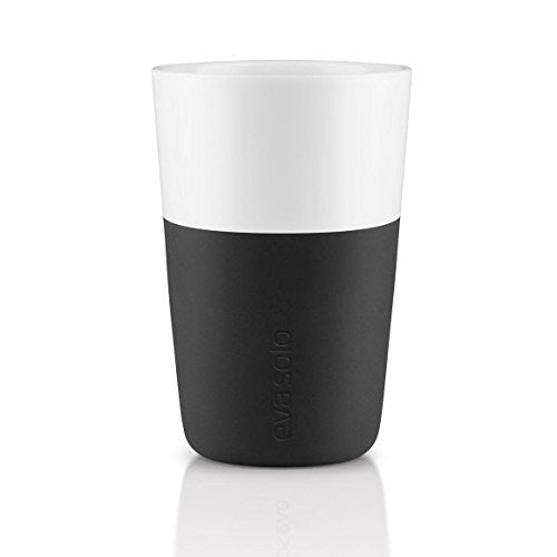 Café Latte Tumbler, 2pcs., Carbon Black - 360ml