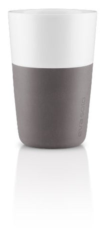 Café Latte Tumbler, 2pcs., Elephant Grey - 360ml