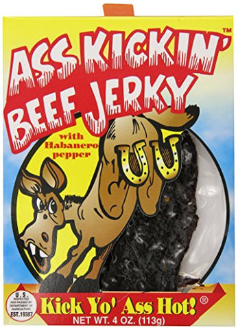 Ass Kickin' Beef Jerky 4 oz