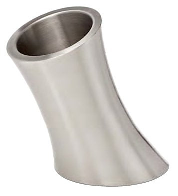 Diagonal Double Wall Wine Cooler-Brushed Stainless Steel