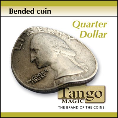 Bended Coin Quarter Dollar (D0097) by Tango, Trick