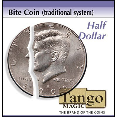 Bite Coin US Half Dollar - Traditional With Extra Piece by Tango (D0046), Trick
