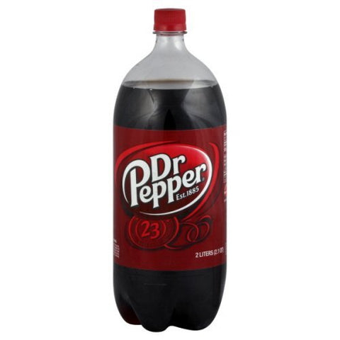 Dr. Pepper Soda Bottle 2 Liter