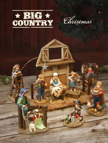 Western Two Shepherds Figurine