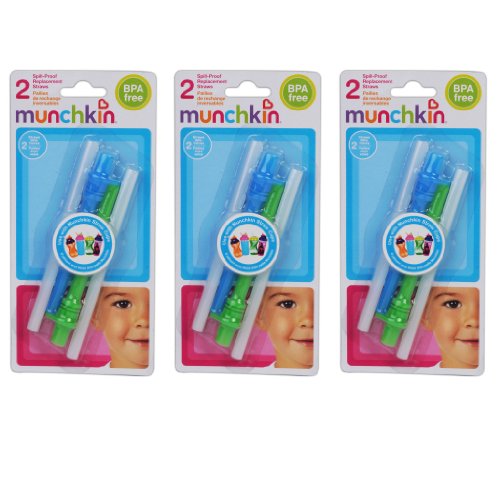 Replacement Straws with Valves - 2 pack (Munchkin)