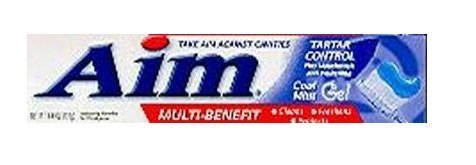 Aim Toothpaste 6 oz - Tartar Control