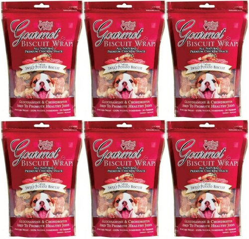 Loving Pets, Gourmet Wraps, Sweet Potato Biscuit, 6 oz.