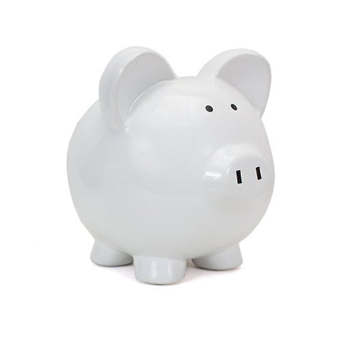 Large Piggy Bank, Pink