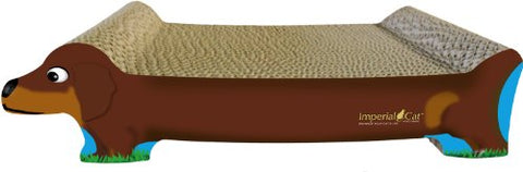 Animal Scratch 'n Shapes, Dachshund, Small Brown