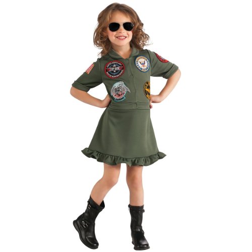 Top Gun Flight Suit (girl) - Small