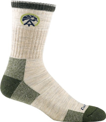 Men's Micro Crew ATC Cushion (w/ ATC logo) - Oatmeal XL