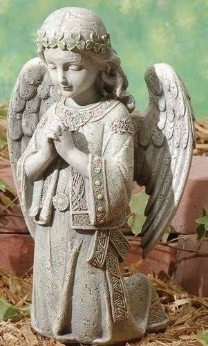 12.25" CELTIC KNEELING ANGEL JOSEPH STUDIO