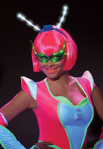 Alien Raver Wig w/boppers