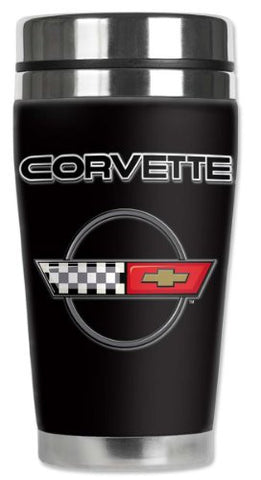 Travel Mug - Corvette C4 Logo