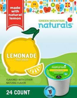Green Mountain Naturals® Lemonade K-Cup® Packs, 24/Bx