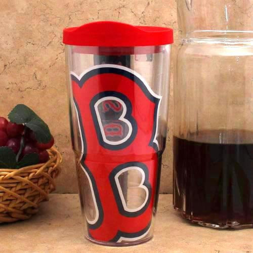 MLB Boston Red Sox Colossal Wrap with Lid (24oz)