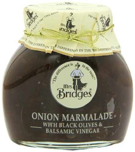 MRS BRIDGES Onion Marmalade w/Black Olives & Balsamic Vinegar 10oz jars (not in pricelist)
