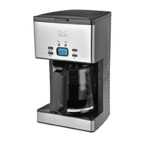 Kalorik Programmable 12 Cup Stainless Steel Coffee Maker