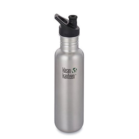 27oz Kanteen Classic (w/Sport Cap 3.0) (Color: Brushed Stainless)