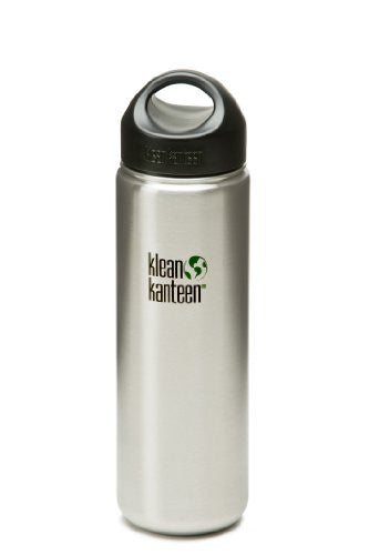 Klean Kanteen Wide Mouth Bottle with Stainless Loop Cap