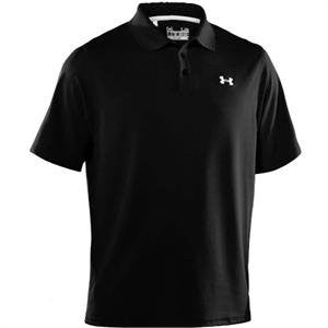 Men's Performance Golf Polo - Black, Large