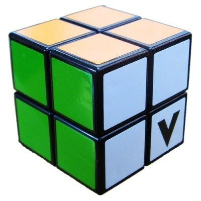 Black V-Cube 2x2x2 Cube Puzzle
