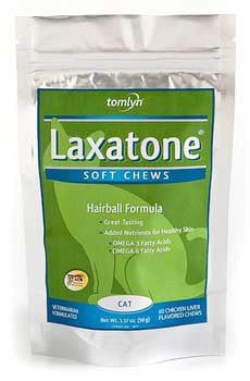 LAXATONE SOFT CHEWS - HAIRBALL FORMULA (60ct)