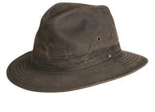 Crushable Weathered Safari Hat - Loden, Small